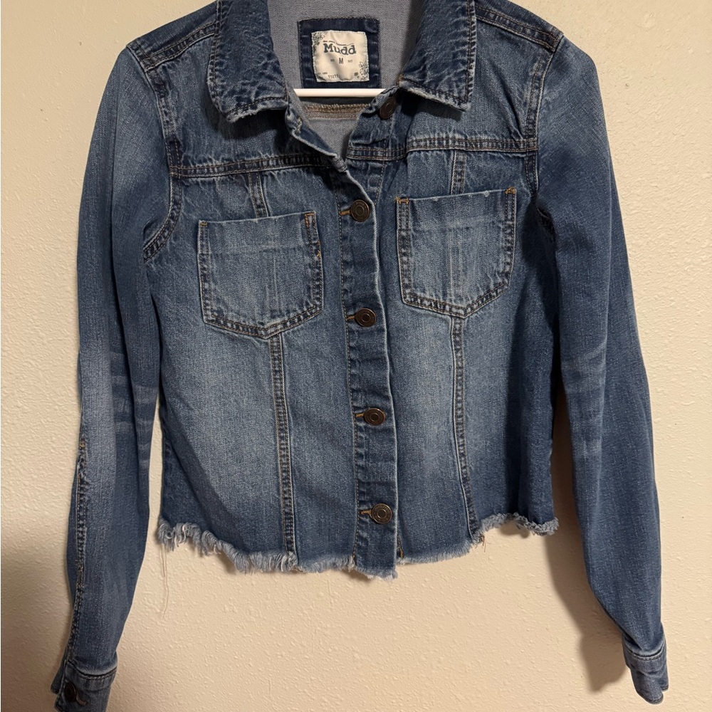 Mudd Kids' Denim Blue Jean Jacket